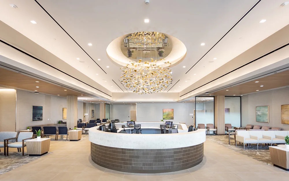 White Plains Hospital Reception Lobby